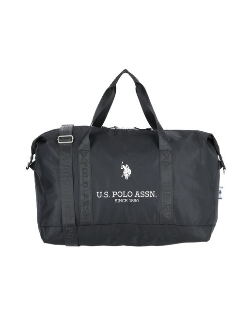 U.S. POLO ASSN. Black Duffel Bags