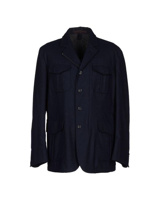 Montedoro Blue Jacket for men