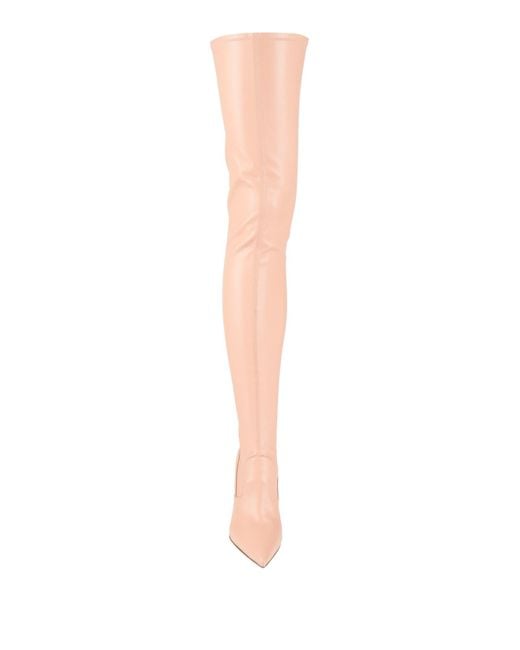 Le Silla White Blush Boot Synthetisches Material