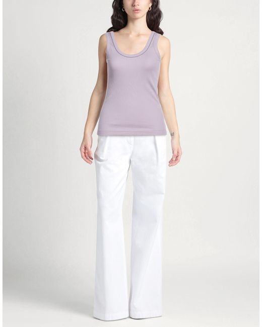 Brunello Cucinelli Purple Tank Top
