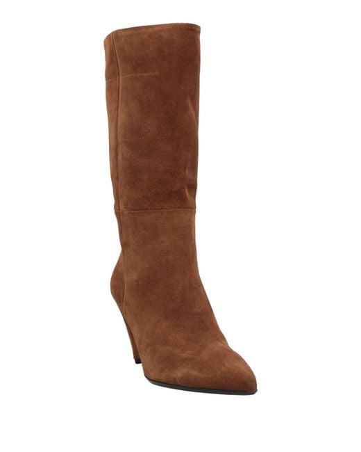 Strategia Brown Boot Leather