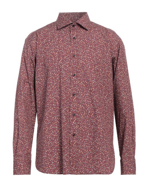 Camicia di Mirto in Red da Uomo
