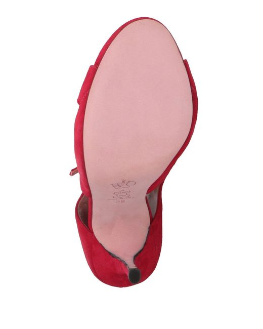 Wo Milano Red Pumps Leather