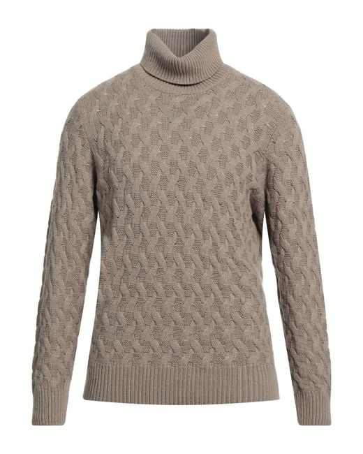 Brooksfield Gray Turtleneck for men