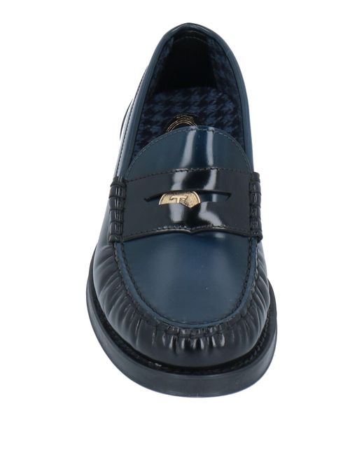 Tod's Blue Loafers