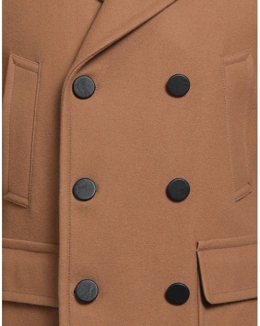 Tagliatore Brown Coat for men