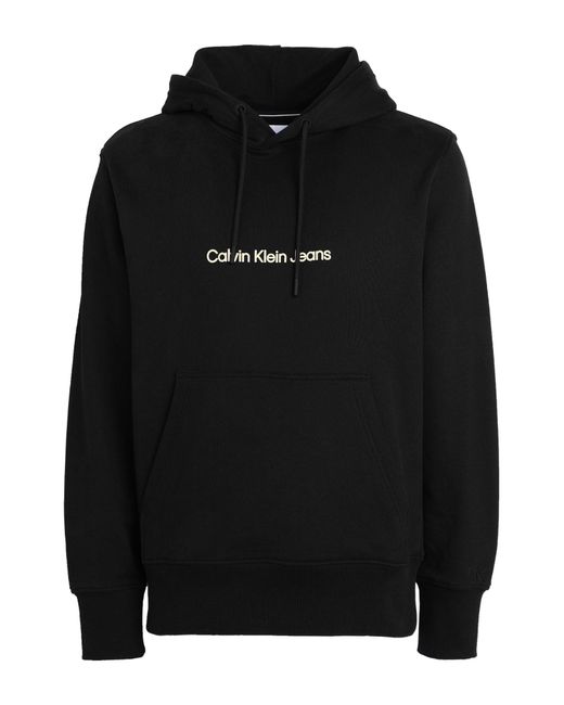 Sweat-shirt Calvin Klein pour homme en coloris Black