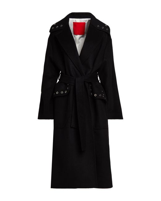 Beatrice B. Black Coat Wool, Polyamide