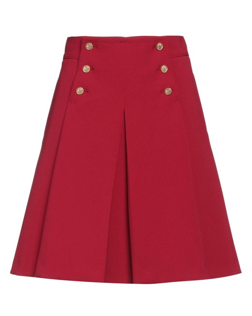 RED Valentino Red Mini Skirt
