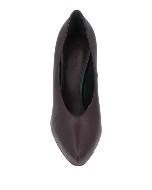 Lanvin Purple Pumps