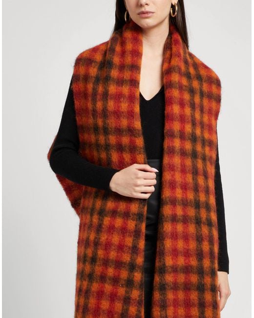 Marni Red Cardigan Mohair Wool, Alpaca Wool, Virgin Wool, Polyamide