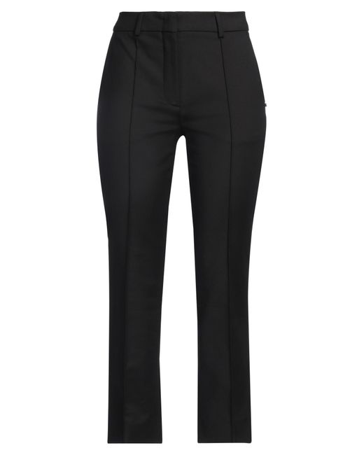 Sportmax Black Pants Cotton, Polyamide, Elastane