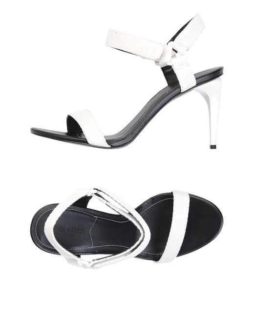 Kendall + Kylie White Sandals
