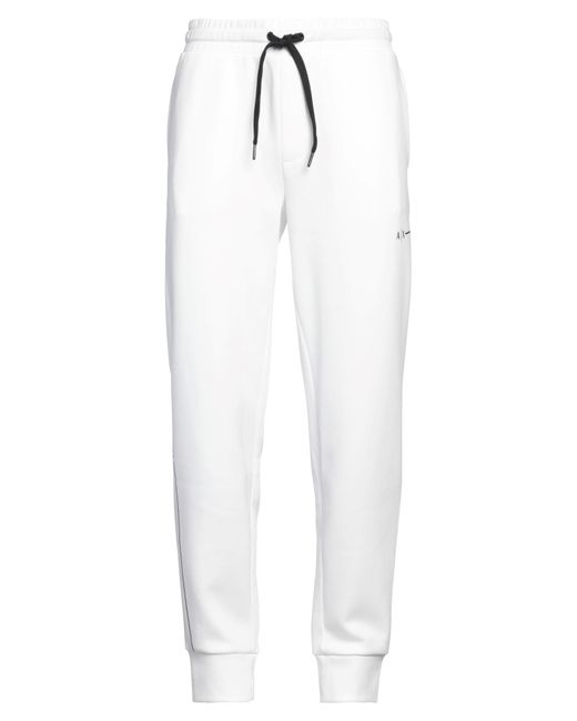 ARMANI EXCHANGE White Trouser for men