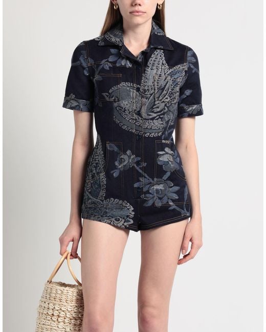Mono corto Etro de color Blue