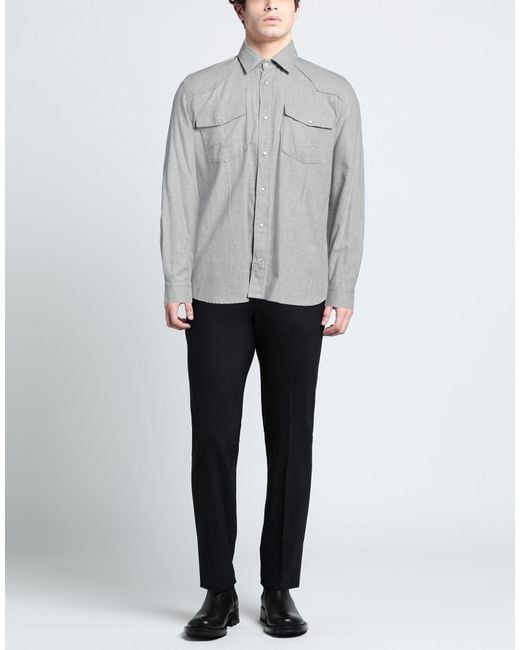 AT.P.CO Gray Shirt Cotton for men