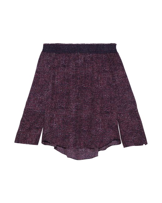 10 Crosby Derek Lam Blusa da donna di colore viola 10 Crosby Derek Lam Blusa da donna di colore viola