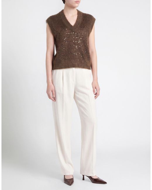 Pullover Brunello Cucinelli en coloris Brown