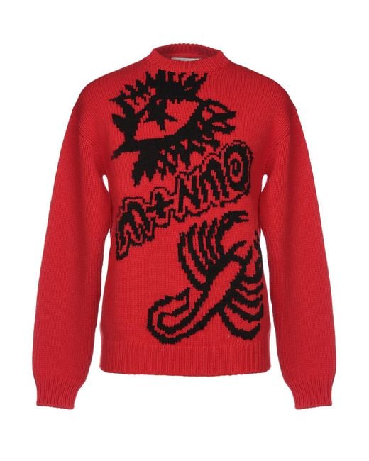 Stella McCartney Red Sweater for men