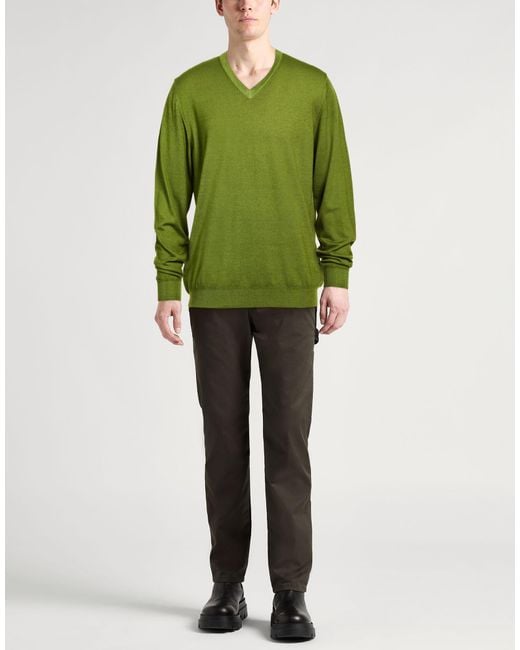 Pullover Fedeli de hombre de color Green