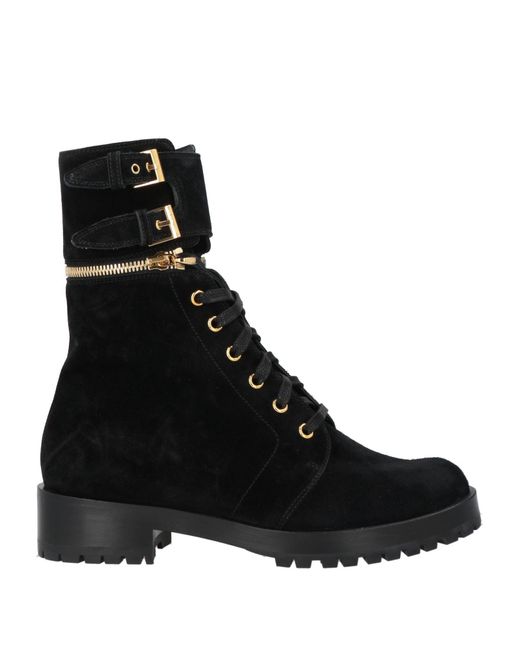 Sergio Rossi Black Ankle Boots