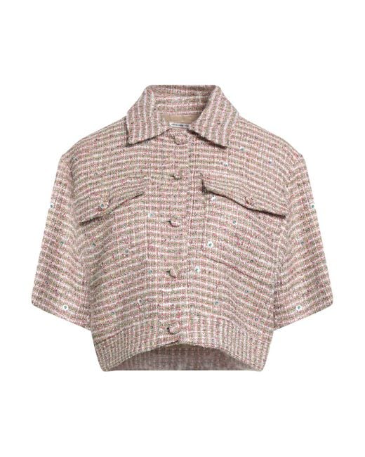 Paul & Joe Pink Jacket Viscose, Silk