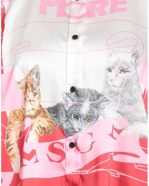 MSGM Pink Shirts