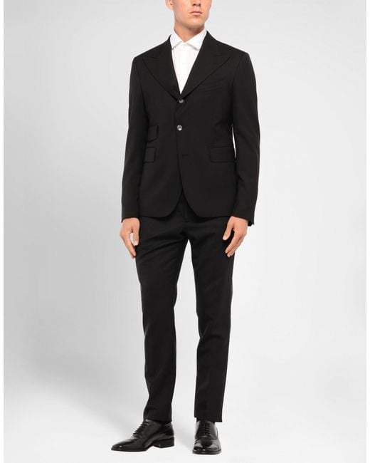 Dolce & Gabbana Black Blazer Virgin Wool, Elastane for men