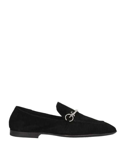 Cesare Paciotti Black Loafers Soft Leather for men