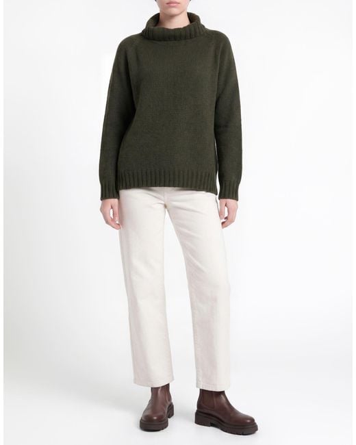 Aragona Green Turtleneck