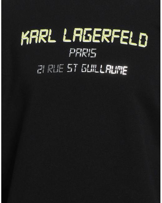 Sudadera Karl Lagerfeld de hombre de color Black