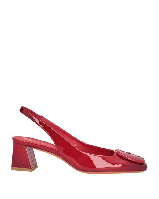 Santoni Red Pumps