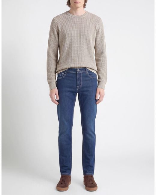 Tramarossa Blue Jeans Cotton, T-400 Fiber, Elastane for men