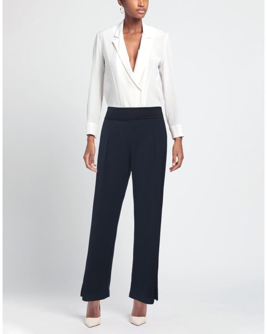Manila Grace Blue Trouser