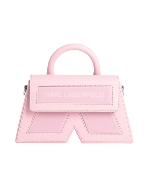 Bolso de mano Karl Lagerfeld de color Pink