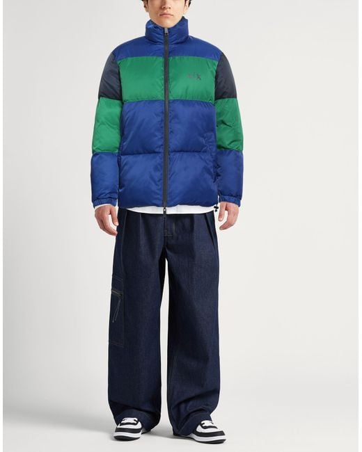 ARMANI EXCHANGE Blue Puffer for men