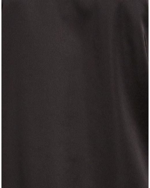 ViCOLO Black Mini Dress Polyester, Elastane