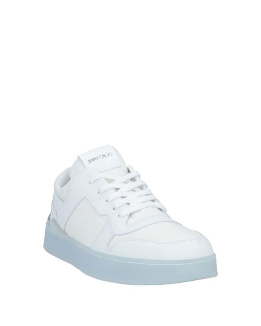 Jimmy Choo White ‘Florent’ Sneakers for men