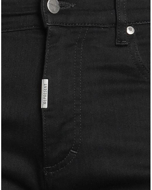 Pantalon en jean Represent pour homme en coloris Black