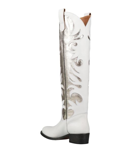 Via Roma 15 White Boot