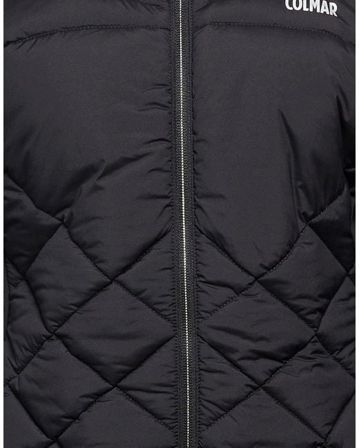 Colmar Black Jacket Polyamide, Elastane, Polyester, Polyurethane