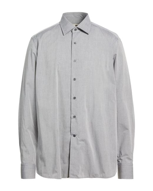 Bagutta Gray Shirt for men