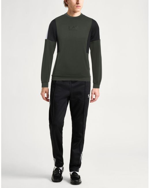 EA7 Green Sweatshirt for men