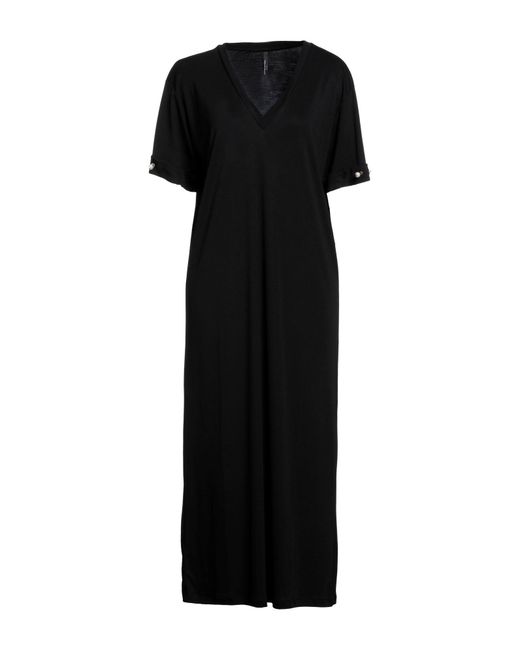 Mother Of Pearl Black Midi Dress