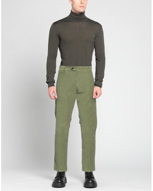 Pantalone di Officina 36 in Green da Uomo