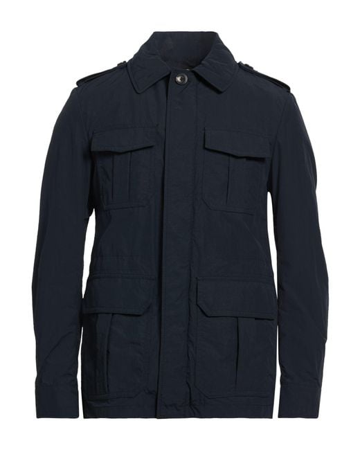 Montedoro Blue Jacket Polyamide, Cotton for men