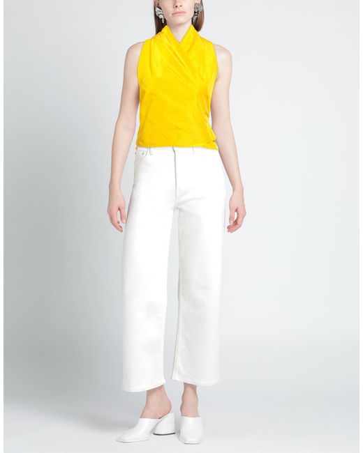 GIADA CURTI RESORT Yellow Tops