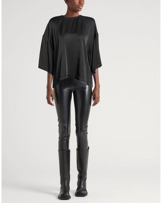 Rick Owens Black Top Acetate, Viscose