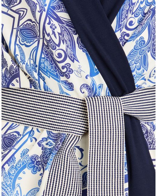 Clips More Blue Cardigan Viscose, Elastane