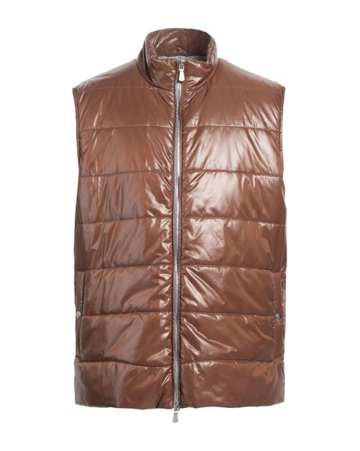 Eleventy Weste in Brown für Herren